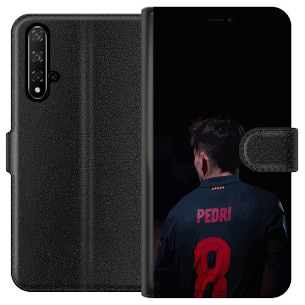 Honor 20 Lompakkokotelo Pedri FC Barcelona Jalkapallo Espanjal