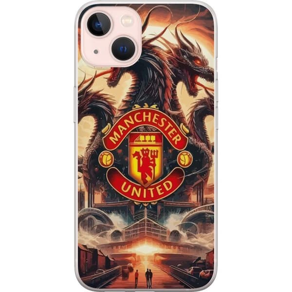 Kompatibelt Mobildeksel til Apple iPhone 13 Manchester United