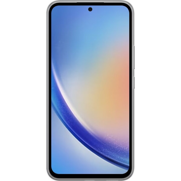 Samsung Galaxy A35 Läpinäkyvä kuori Kukka