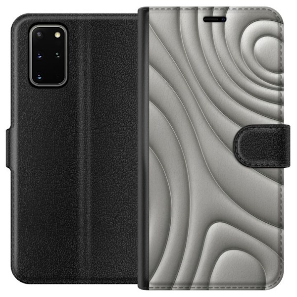 Samsung Galaxy S20+ Plånboksfodral Silver Waves
