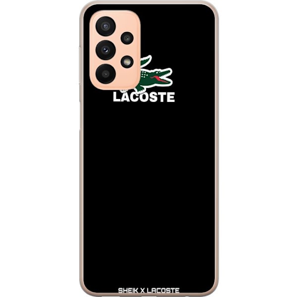 Samsung Galaxy A23 Genomskinligt Skal Lacoste