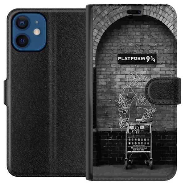 Apple iPhone 12 mini Lompakkokotelo Harry Potter Hogwarts Legacy
