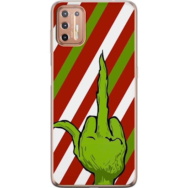 Motorola Moto G9 Plus Genomskinligt Skal Grinch