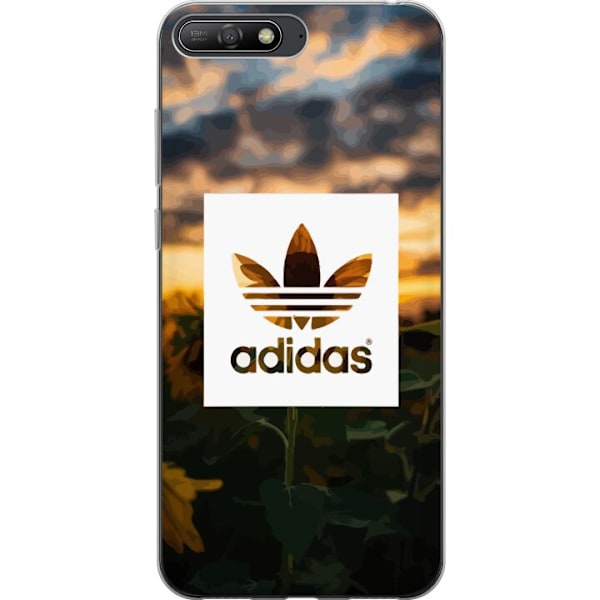 Huawei Y6 (2018) Läpinäkyvä kuori Adidas