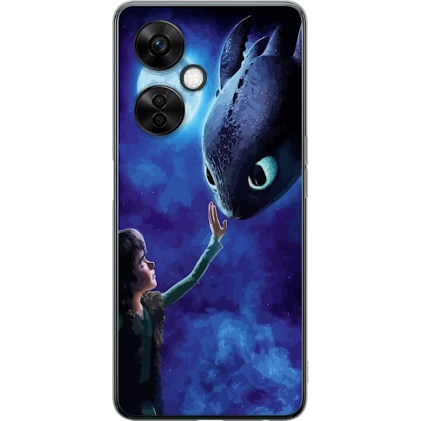OnePlus Nord CE3 Genomskinligt Skal Draktränaren How to Train Your Dragon