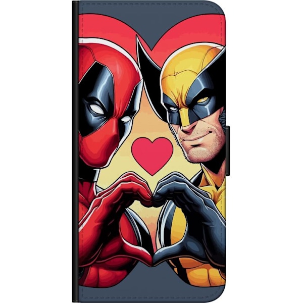 Huawei Y6 (2018) Lommeboketui All hjerters dag Wolverine