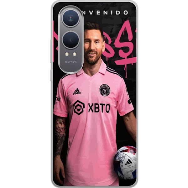 OnePlus Nord CE4 Lite Gennemsigtig cover Lionel Messi