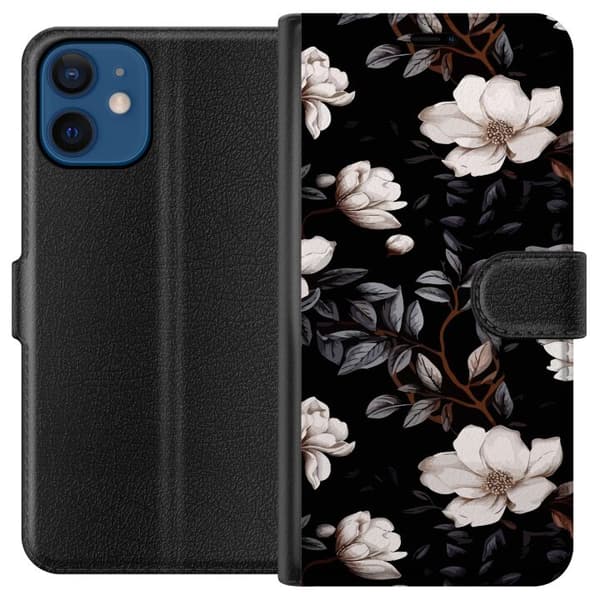 Yhteensopiva Lompakkokotelo Apple iPhone 12 Kukat