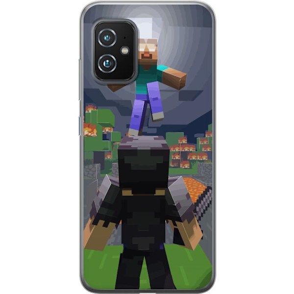 Asus Zenfone 8 Genomskinligt Skal Minecraft