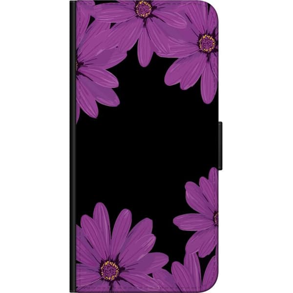 Kompatibel Tegnebogsetui til Samsung Galaxy A20s Blomsterarrangement