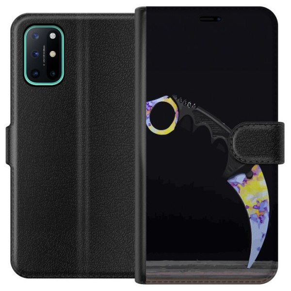 OnePlus 8T Lompakkokotelo Karambit / Butterfly / M9 Bayonet: S