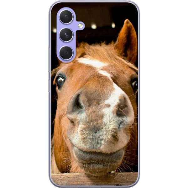 Kompatibelt Mobildeksel til Samsung Galaxy A54 Glad Hest