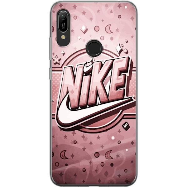 Huawei Y6 (2019) Genomskinligt Skal Nike Rosa