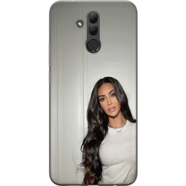 Huawei Mate 20 lite Genomskinligt Skal Kim Kardashian – Iconic Style Collection