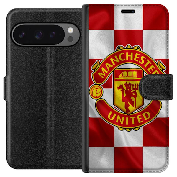 Google Pixel 9 Pro XL Lompakkokotelo Manchester United