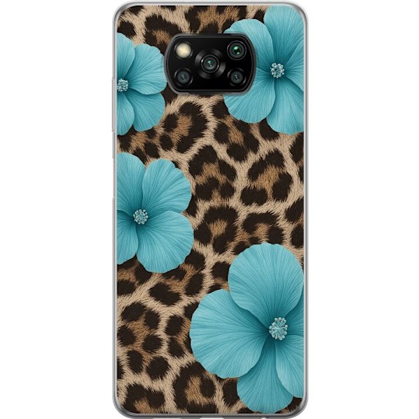 Xiaomi Poco X3 NFC Läpinäkyvä kuori Blossom Beast