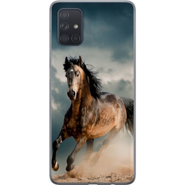 Samsung Galaxy A71 Deksel / Mobildeksel - Hest