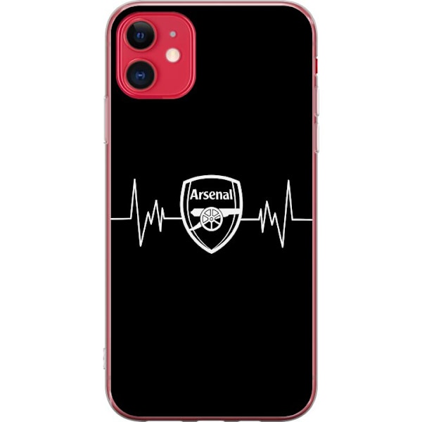 Apple iPhone 11 Gennemsigtig cover Arsenal