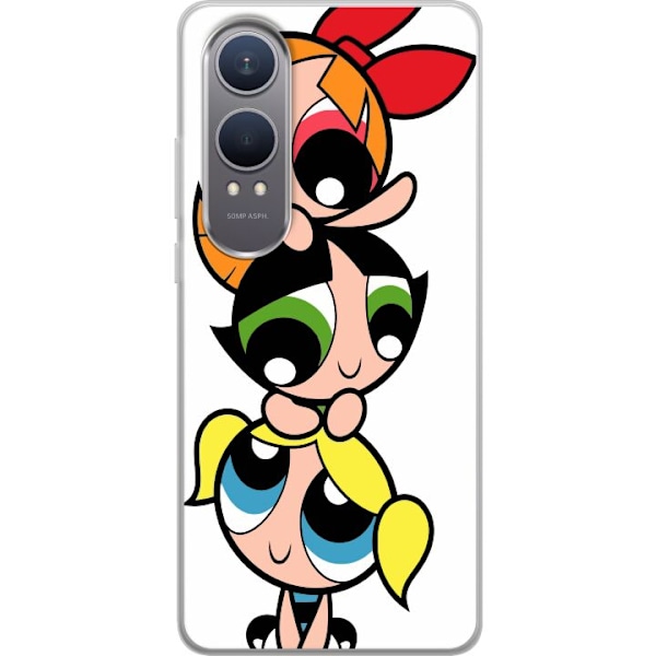 OnePlus Nord CE4 Lite Läpinäkyvä kuori Powerpuff Tytöt