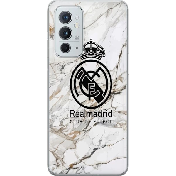 OnePlus 9RT 5G Läpinäkyvä kuori Real Madrid