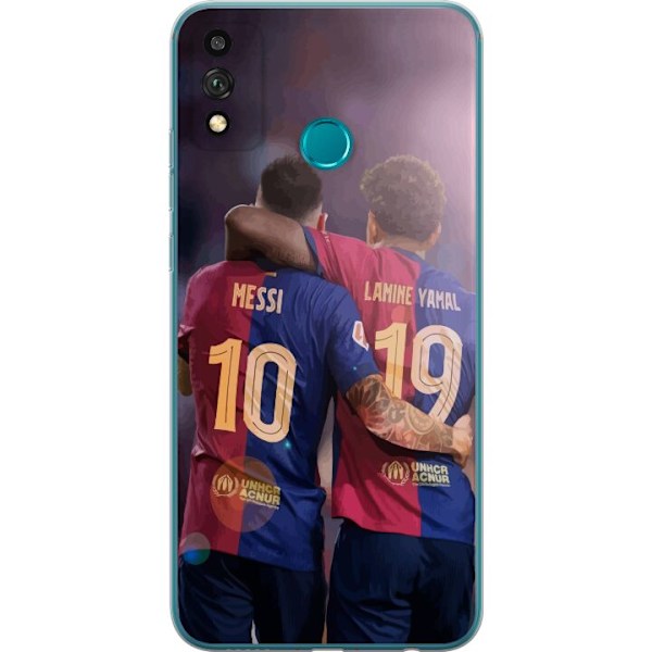 Honor 9X Lite Gennemsigtig cover Lamine Yamal Messi