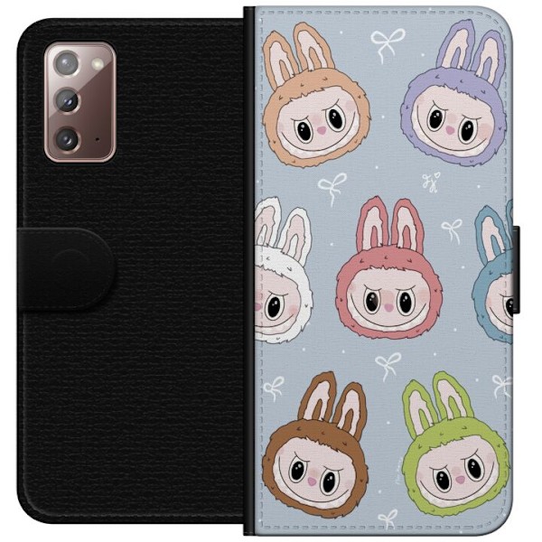 Samsung Galaxy Note20 Plånboksfodral Pastel Labubu