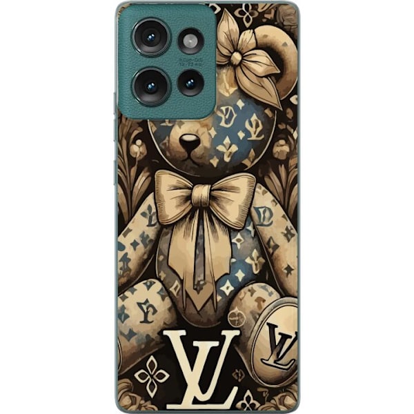 Motorola Edge 50 Läpinäkyvä kuori Teddy Vuitton