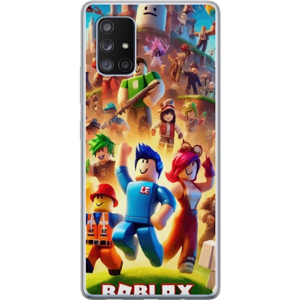 Samsung Galaxy A71 5G Gjennomsiktig deksel Roblox