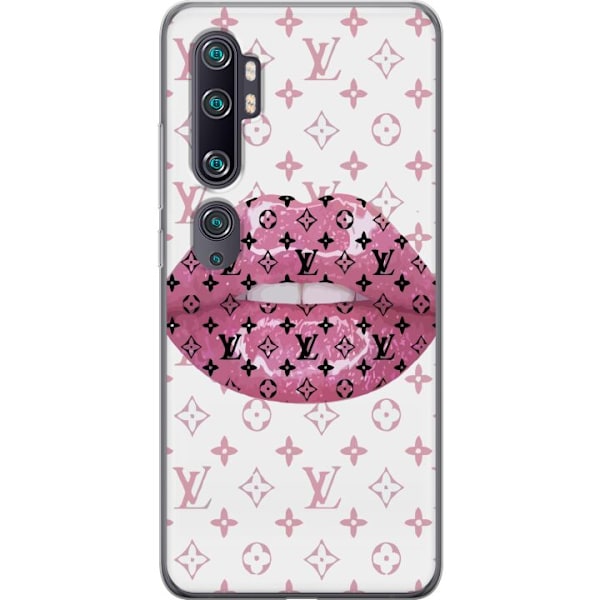 Xiaomi Mi Note 10 Läpinäkyvä kuori Huulet