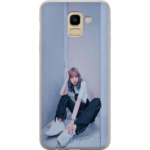 Samsung Galaxy J6 Läpinäkyvä kuori Lisa from Blackpink – K-pop Style Icon