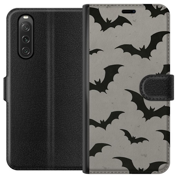 Sony Xperia 10 V Lompakkokotelo Flutterprint