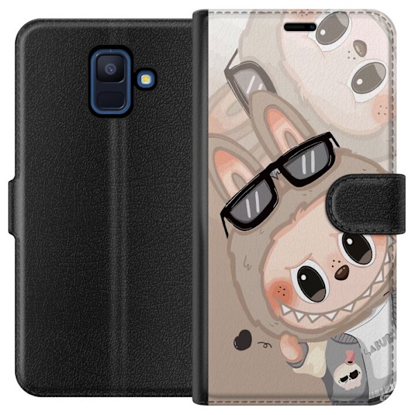 Samsung Galaxy A6 (2018) Lommeboketui Labubu Rainbow Chaos