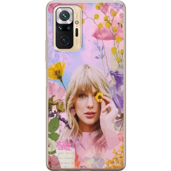 Xiaomi Redmi Note 10 Pro Läpinäkyvä kuori Taylor Swift