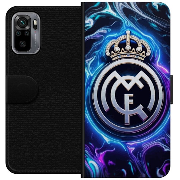 Xiaomi Redmi Note 10S Plånboksfodral Real Madrid