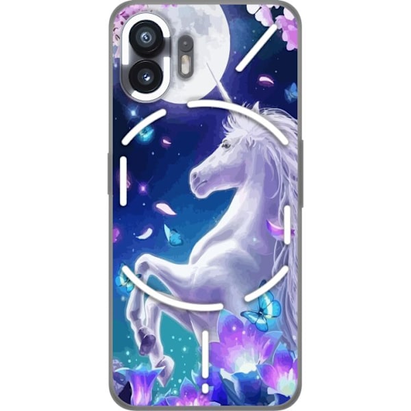 Nothing Phone (2) Genomskinligt Skal Unicorn