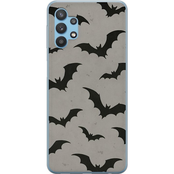 Samsung Galaxy A32 5G Läpinäkyvä kuori Flutterprint