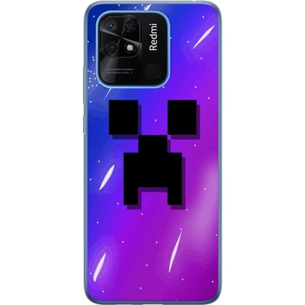 Xiaomi Redmi 10C Genomskinligt Skal Minecraft