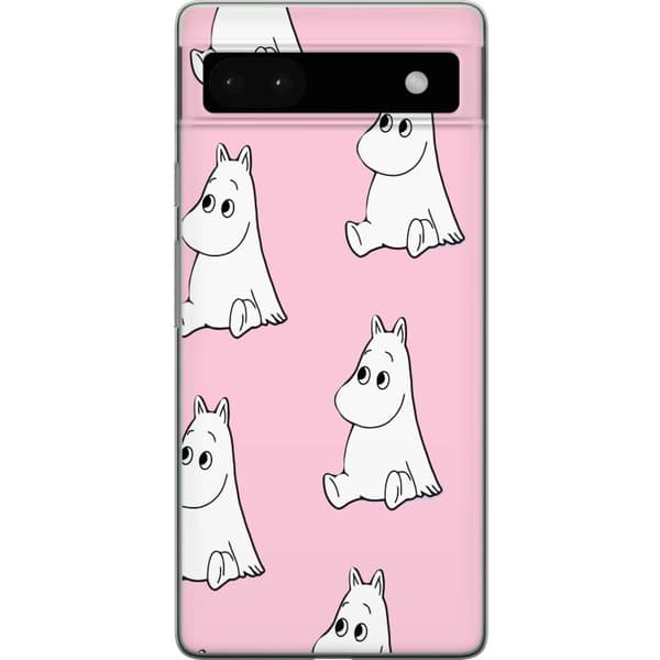 Kompatibelt Mobildeksel til Google Pixel 6a Figurmönster rosa