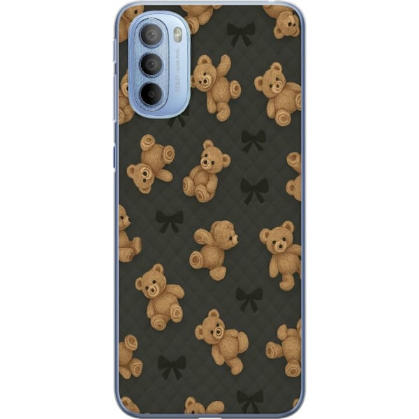Motorola Moto G31 Läpinäkyvä kuori Teddy Halauksia