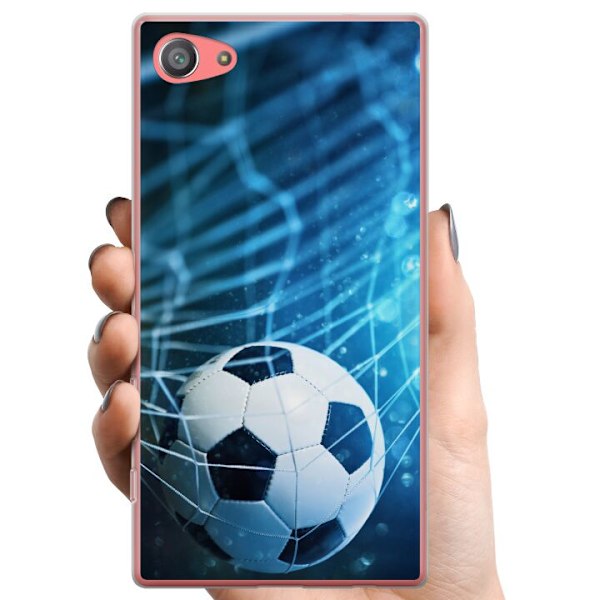Sony Xperia Z5 Compact TPU Mobilcover VM Fodbold 2018