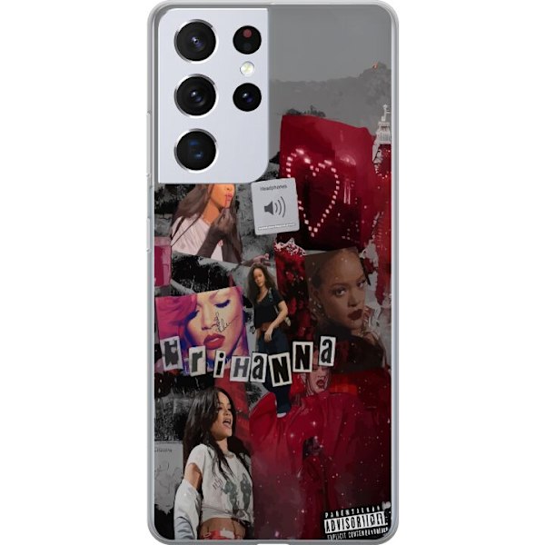 Samsung Galaxy S21 Ultra 5G Gennemsigtig cover Rihanna – Iconic Fashion Moments