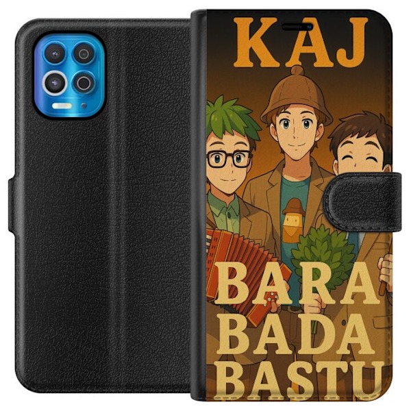 Motorola Edge S Tegnebogsetui KAJ Bara kun bader i saunaen