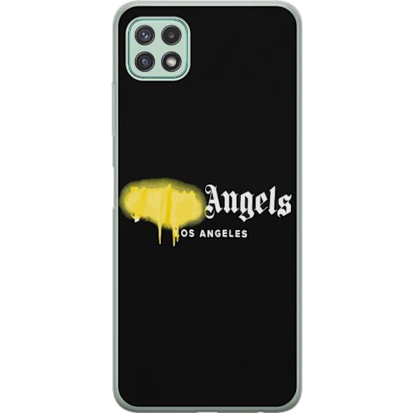 Samsung Galaxy A22 5G Läpinäkyvä kuori Palm Angels