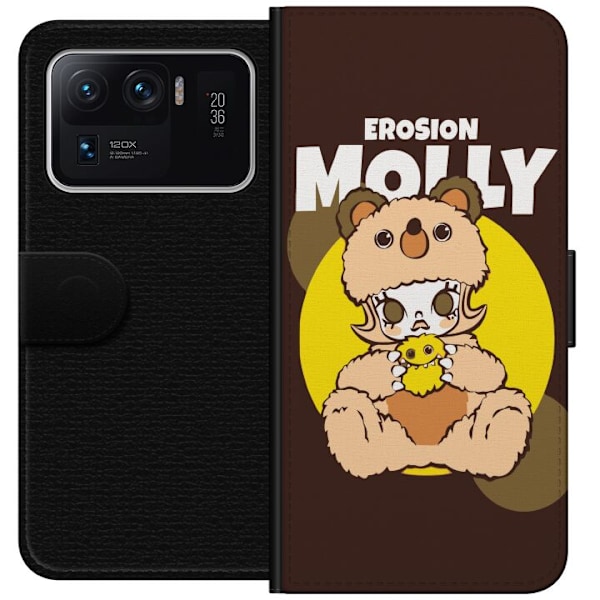 Xiaomi Mi 11 Ultra Lompakkokotelo Pop Mart Erosion Molly