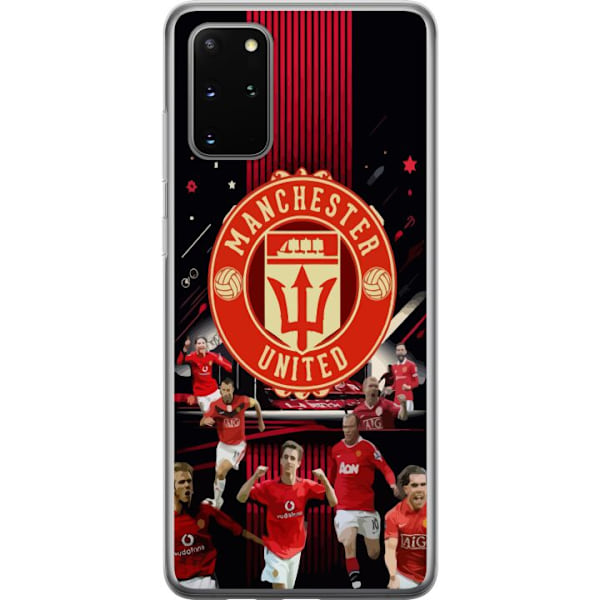 Samsung Galaxy S20+ Läpinäkyvä kuori Manchester United F.C.