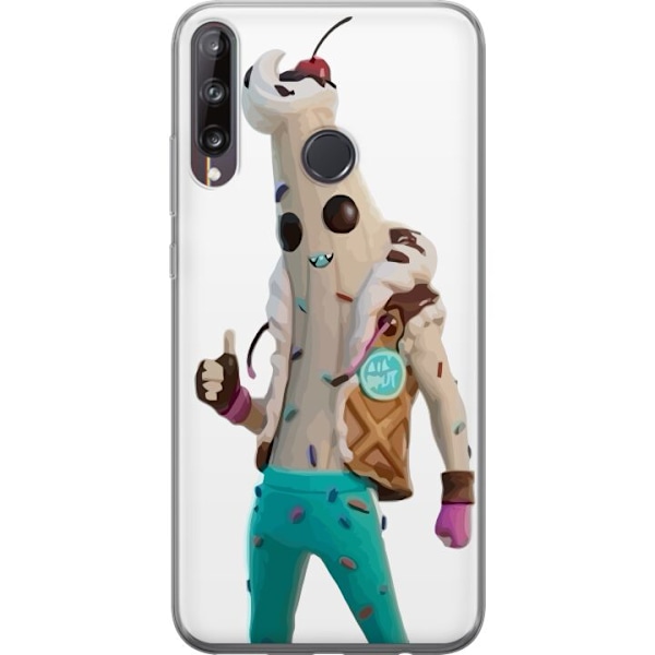 Huawei P40 lite E Gennemsigtig cover Fortnite