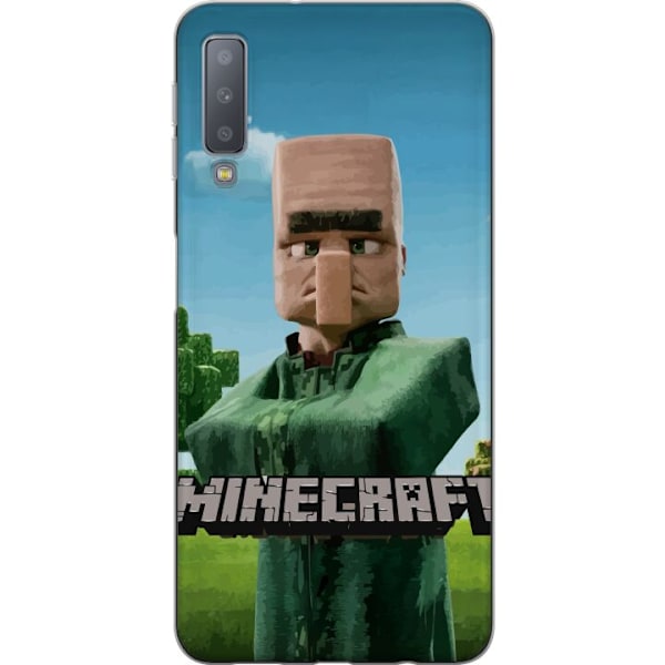 Samsung Galaxy A7 (2018) Läpinäkyvä kuori A Minecraft Movie