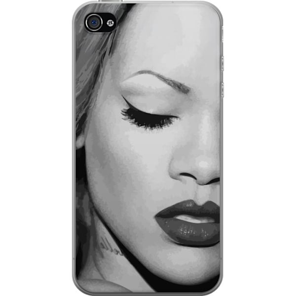 Apple iPhone 4 Gennemsigtig cover Rihanna – Aesthetic Edit 2025