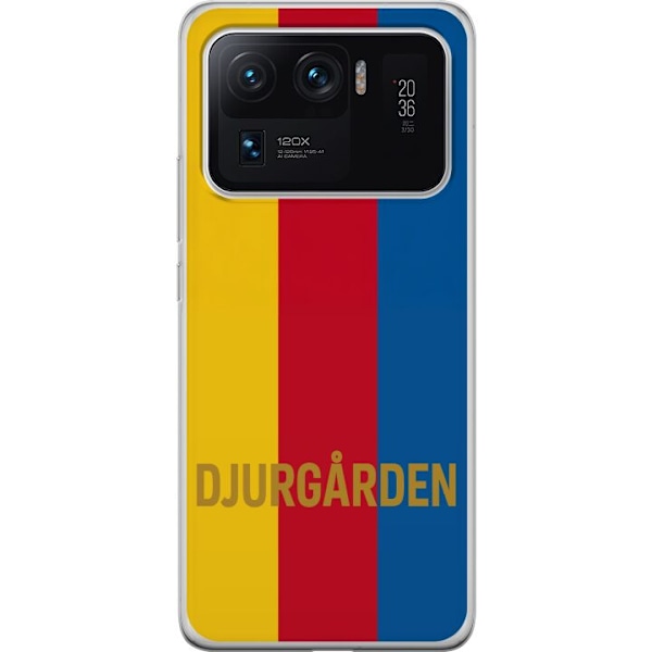 Xiaomi Mi 11 Ultra Gennemsigtig cover Djurgården – fodbold