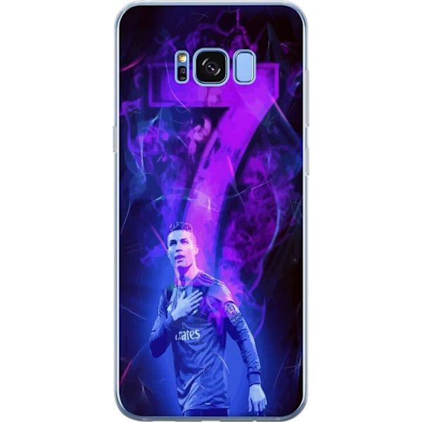 Samsung Galaxy S8 Läpinäkyvä kuori Ronaldo 7